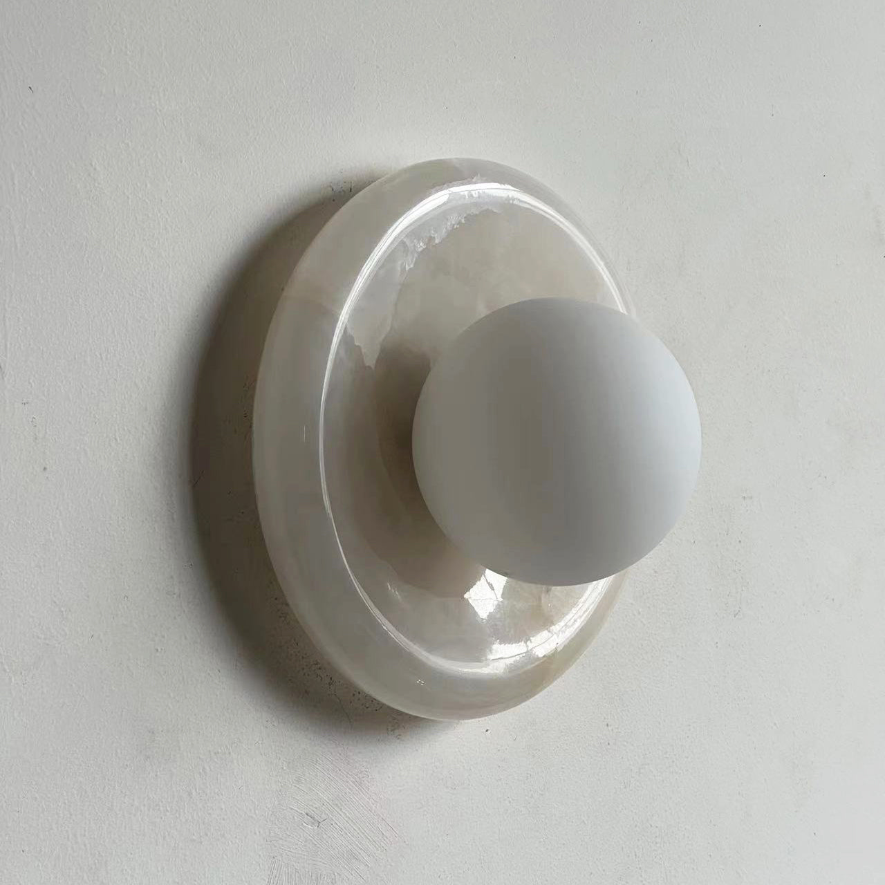 Avi Marble Indoor Wall  Sconce