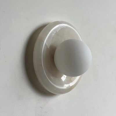 Avi Marble Indoor Wall  Sconce