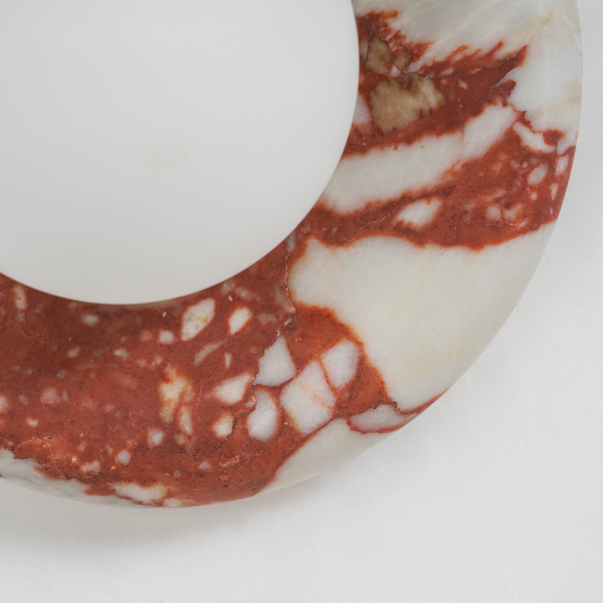 Westley Red Marble Indoor Wall Light