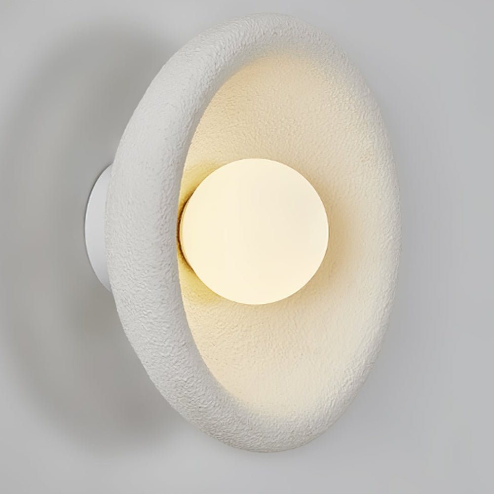 Evvinora Modern Minimalist Halo Glass Wall Light