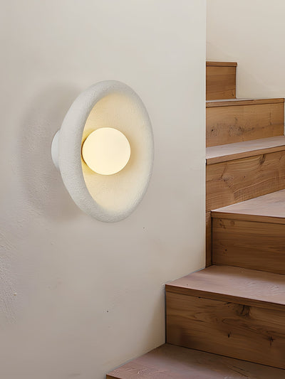 Evvinora Modern Minimalist Halo Glass Wall Light