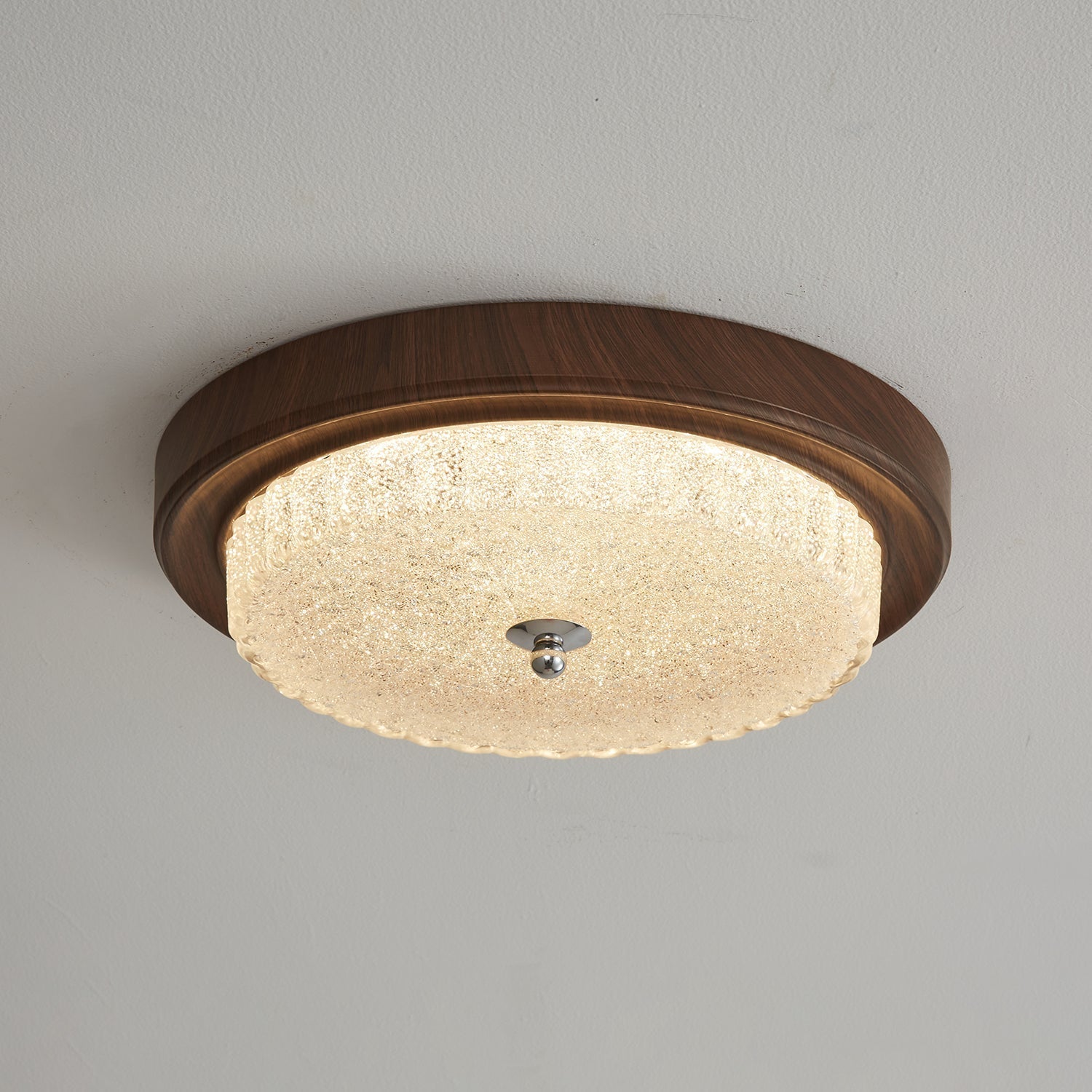 Nyshair Modern Minimalist Glass Ceiling Light