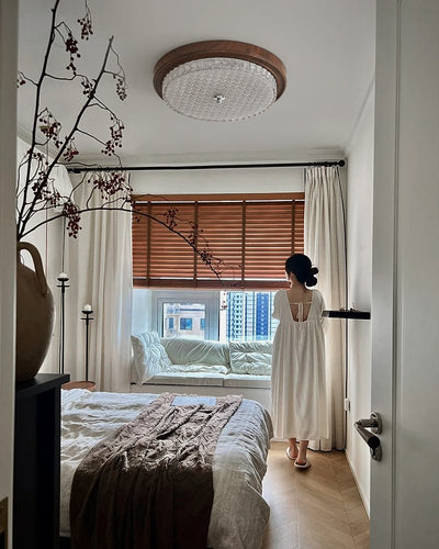 Nyshair Modern Minimalist Glass Ceiling Light