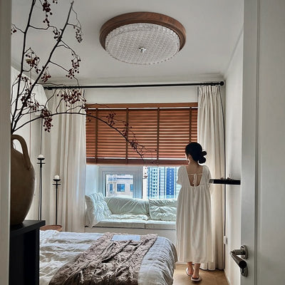 Nyshair Modern Minimalist Glass Ceiling Light