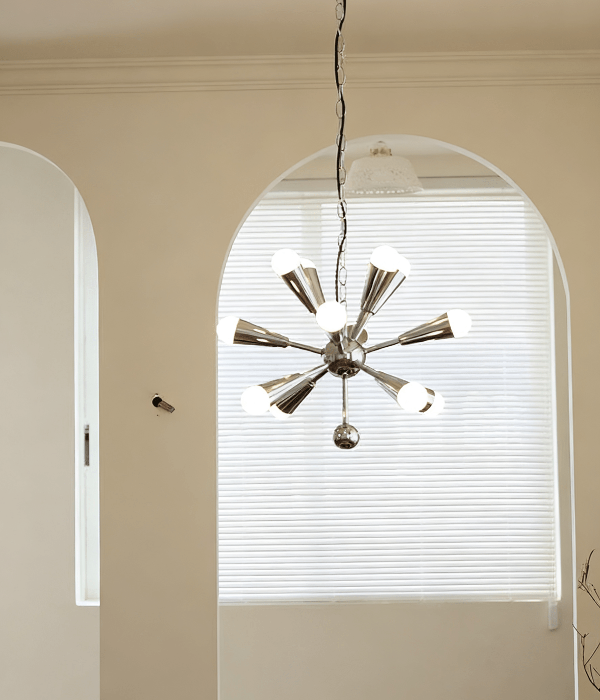 Emberis Chrome Chandelier