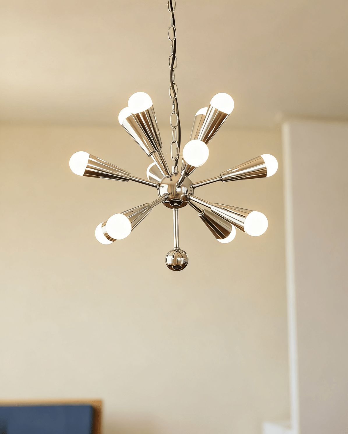 Emberis Chrome Chandelier