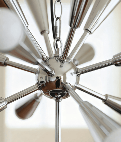 Emberis Chrome Chandelier