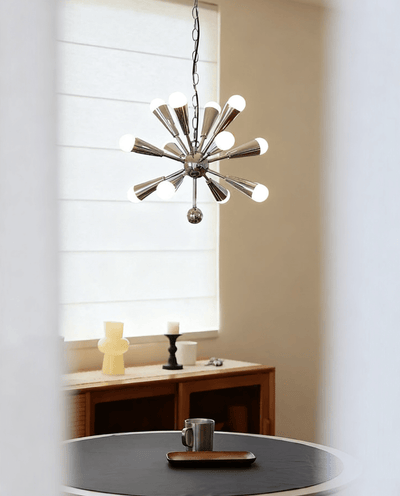 Emberis Chrome Chandelier