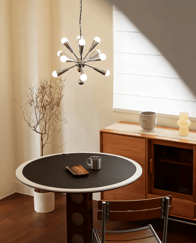 Emberis Chrome Chandelier