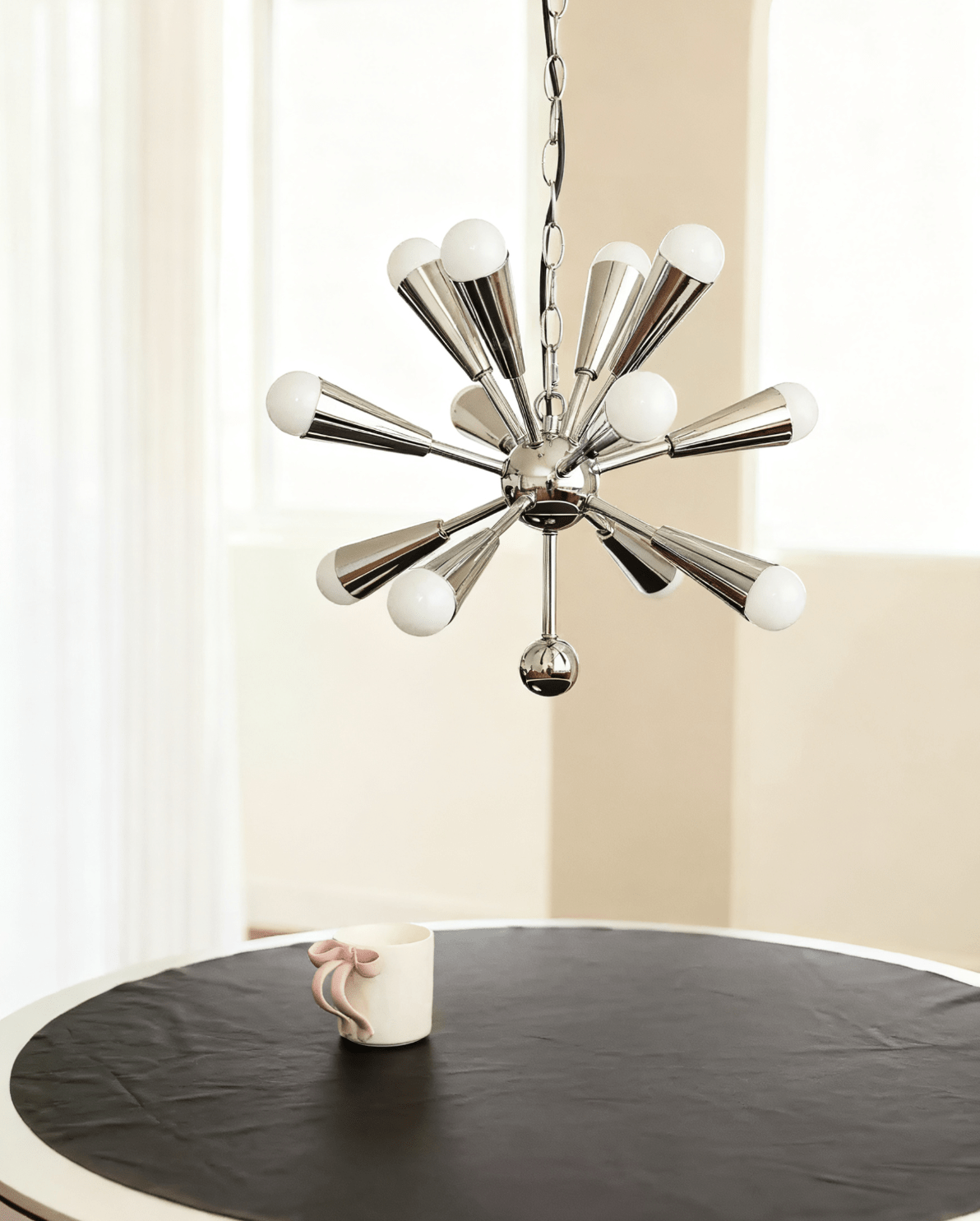 Emberis Chrome Chandelier