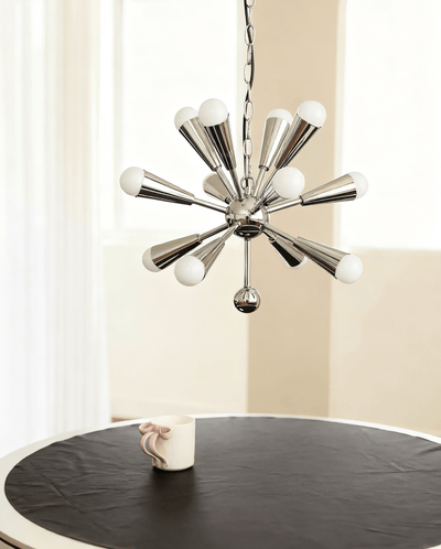 Emberis Chrome Chandelier