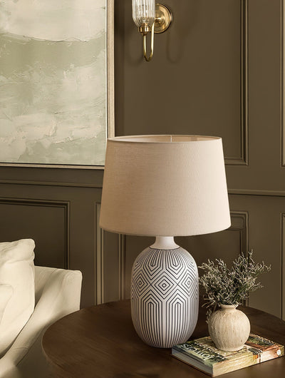 Brittany Modern Ceramics Table Lamp