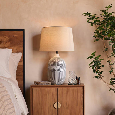 Brittany Modern Ceramics Table Lamp