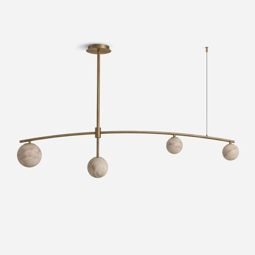 Eastvale8 Alabaster Chandelier
