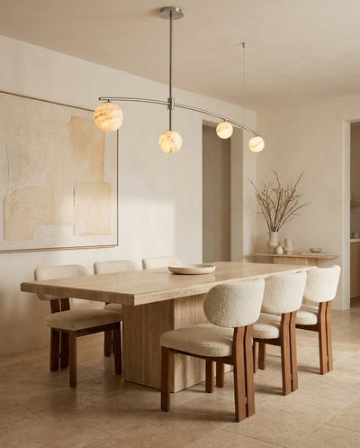 Eastvale8 Alabaster Chandelier