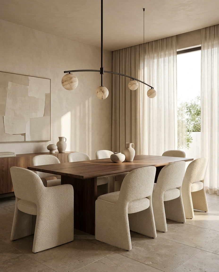 Eastvale8 Alabaster Chandelier
