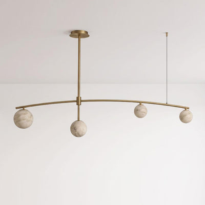 Eastvale8 Alabaster Chandelier