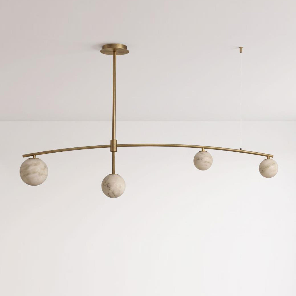 Eastvale8 Alabaster Chandelier