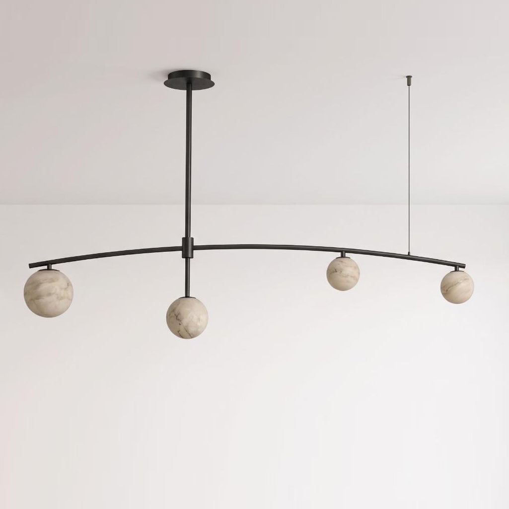 Eastvale8 Alabaster Chandelier