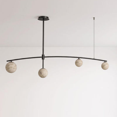 Eastvale8 Alabaster Chandelier