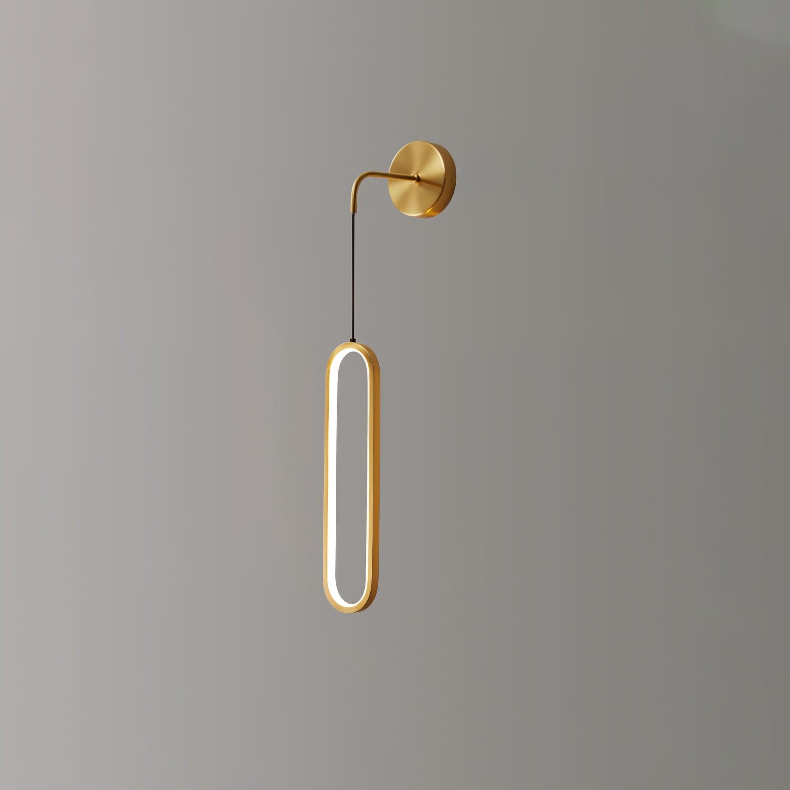 Solisenne Aven LED Brass Wall Lamp