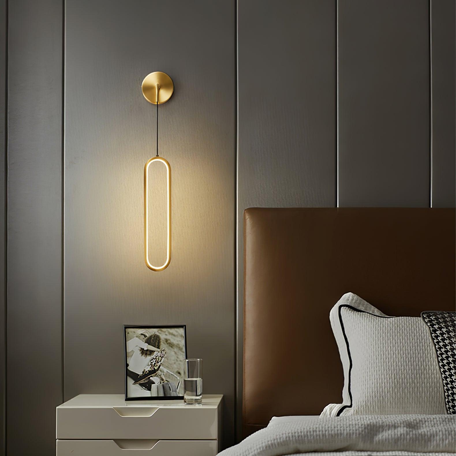 Solisenne Aven LED Brass Wall Lamp
