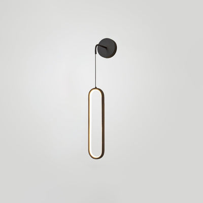 Solisenne Aven LED Brass Wall Lamp