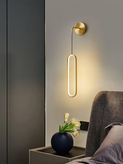 Solisenne Aven LED Brass Wall Lamp
