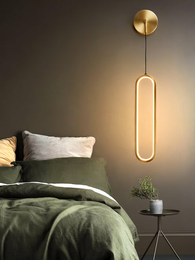 Solisenne Aven LED Brass Wall Lamp
