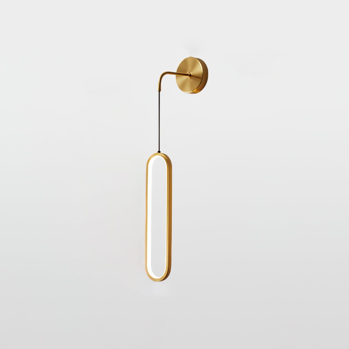 Solisenne Aven LED Brass Wall Lamp