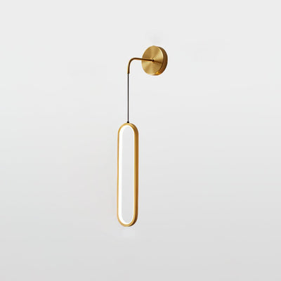 Solisenne Aven LED Brass Wall Lamp