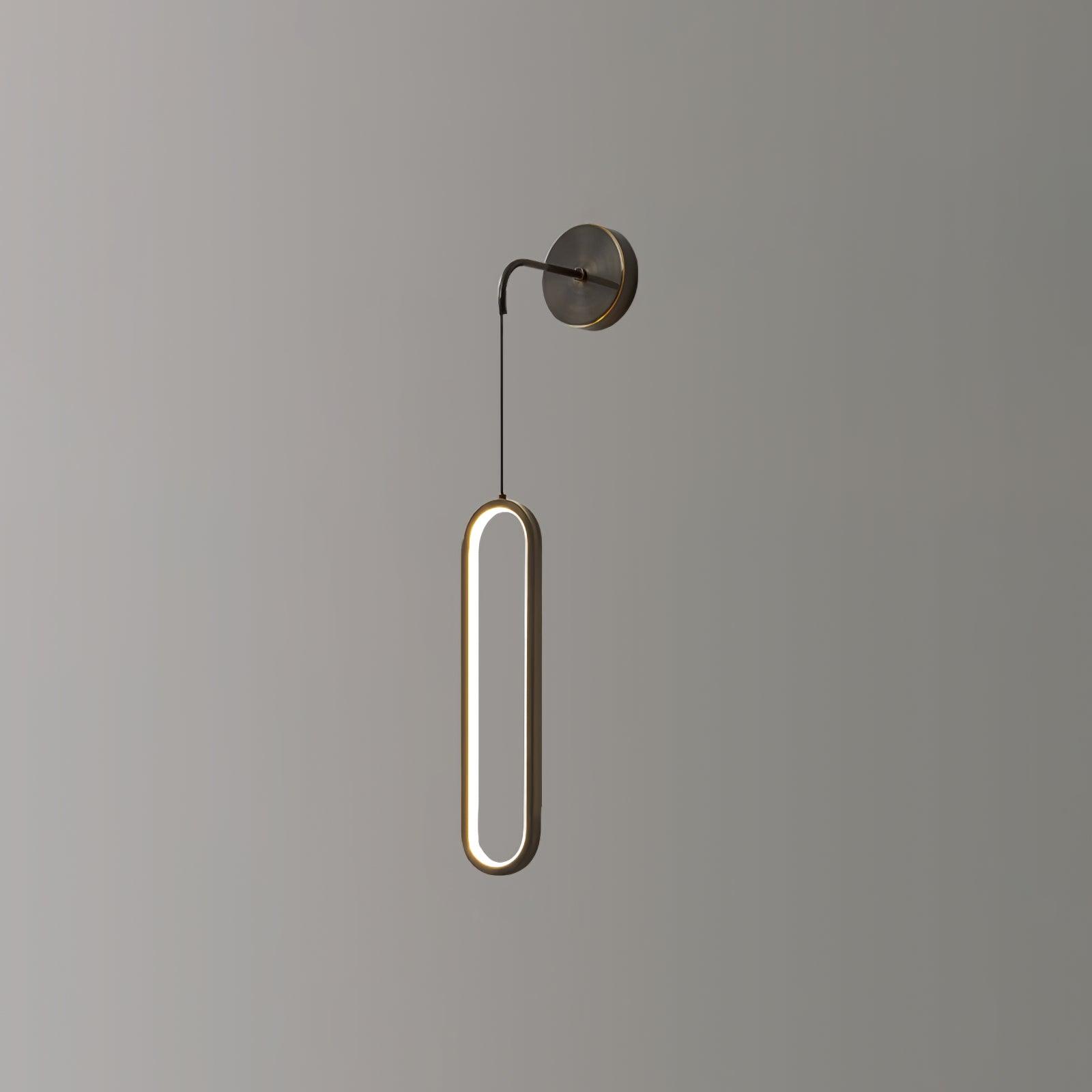 Solisenne Aven LED Brass Wall Lamp