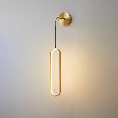 Solisenne Aven LED Brass Wall Lamp