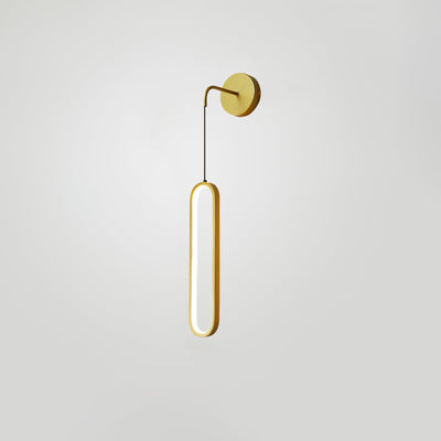 Solisenne Aven LED Brass Wall Lamp