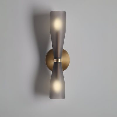 Torch Modern Glass Wall Light