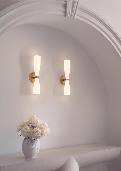 Torch Modern Glass Wall Light