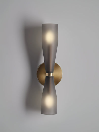 Torch Modern Glass Wall Light