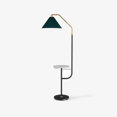 Nexc Marble Wood Floor Lamp