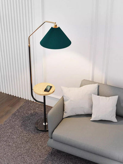 Nexc Marble Wood Floor Lamp