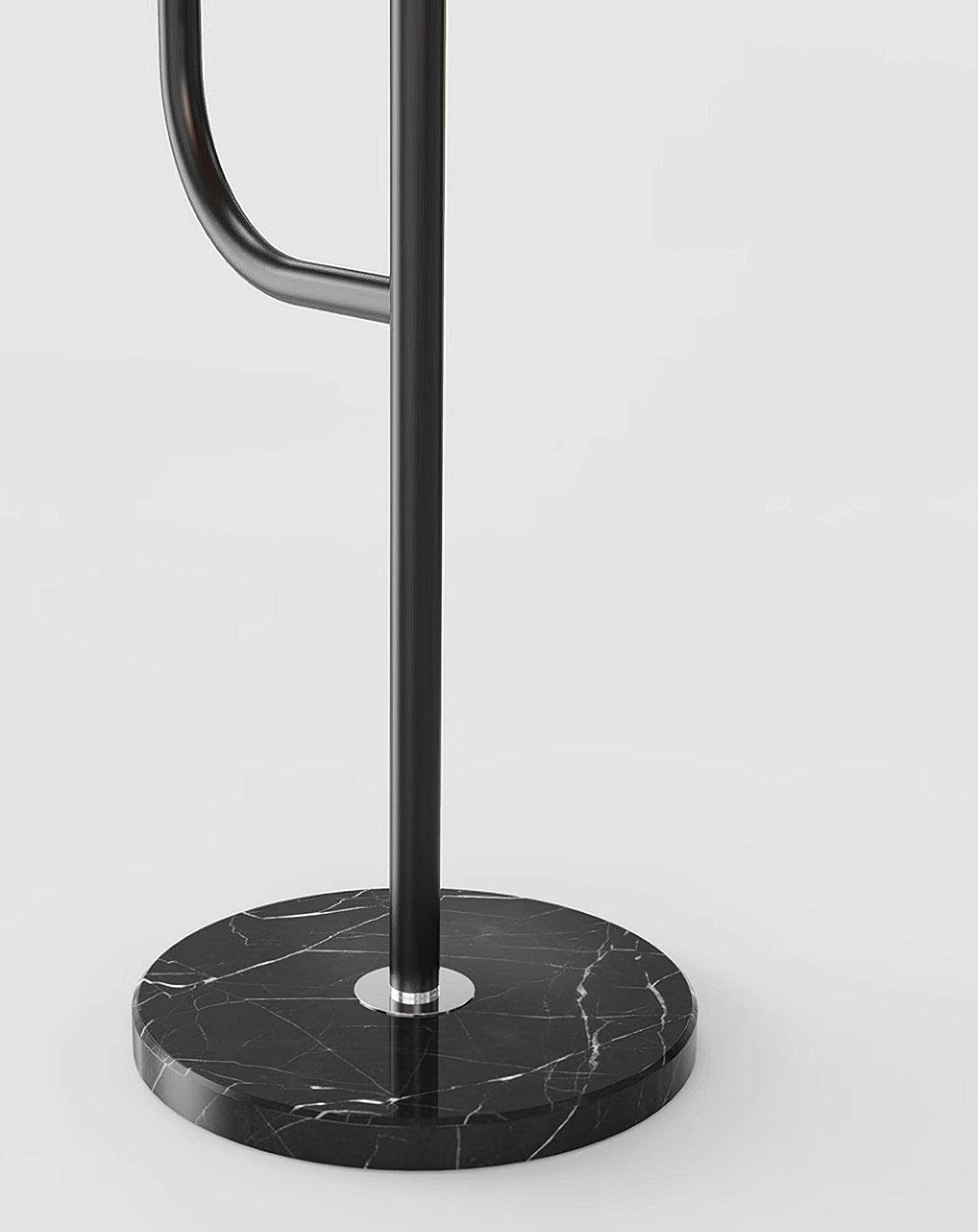 Nexc Marble Wood Floor Lamp