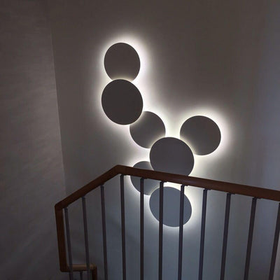 Arelis Geometric Disc Wall Lamp