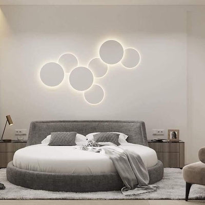 Arelis Geometric Disc Wall Lamp
