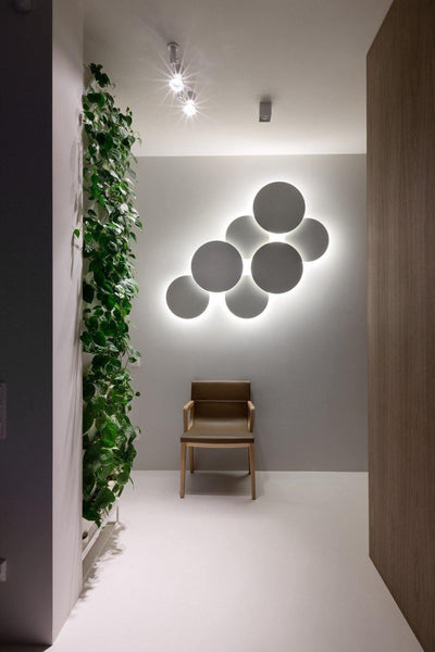 Arelis Geometric Disc Wall Lamp
