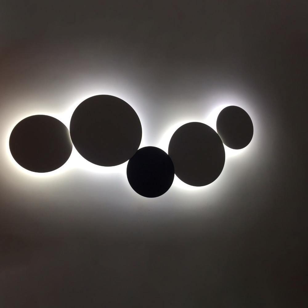 Arelis Geometric Disc Wall Lamp