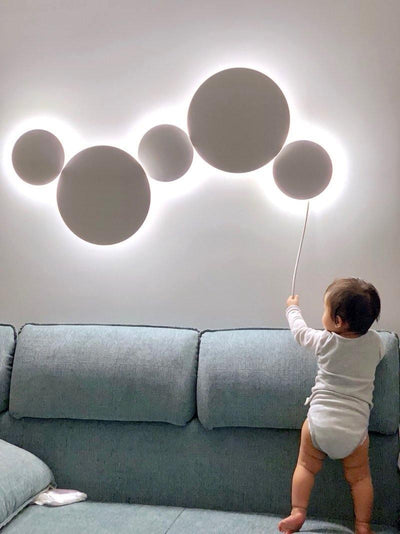 Arelis Geometric Disc Wall Lamp