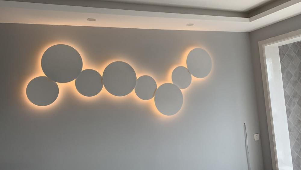 Arelis Geometric Disc Wall Lamp