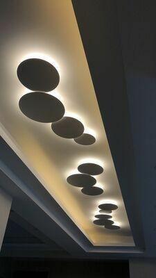 Arelis Geometric Disc Wall Lamp