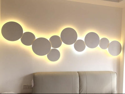 Arelis Geometric Disc Wall Lamp