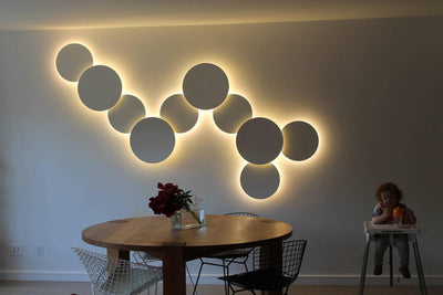 Arelis Geometric Disc Wall Lamp