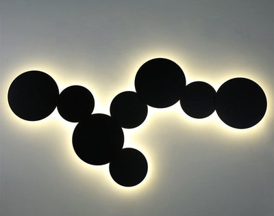Arelis Geometric Disc Wall Lamp